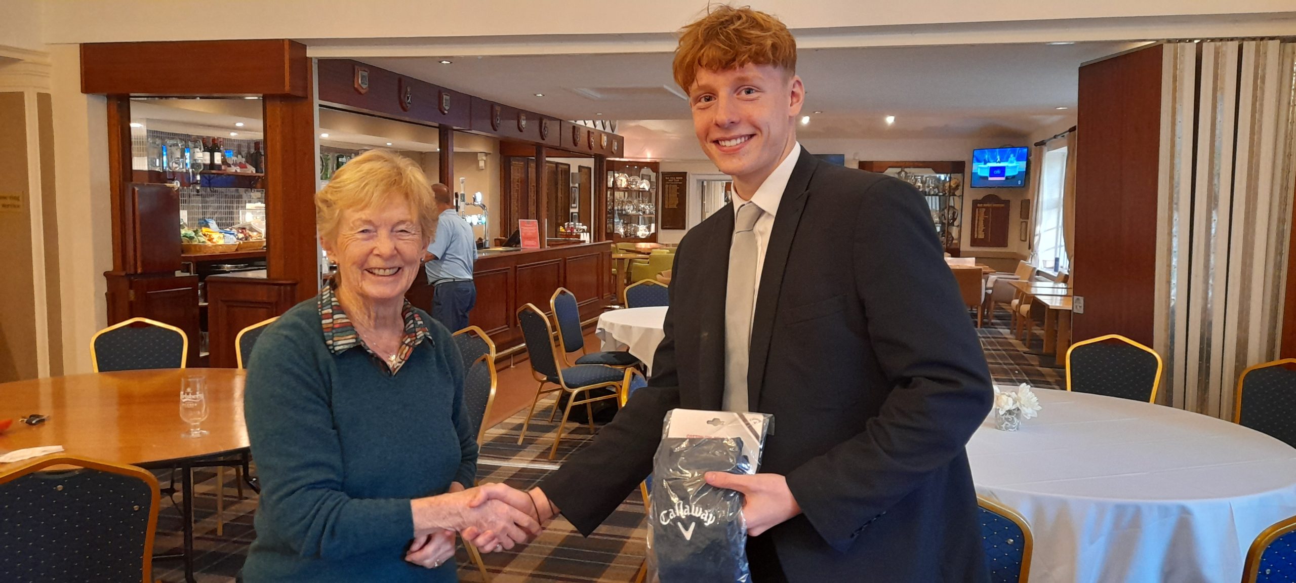 Joe Hime Longest Drive Winner